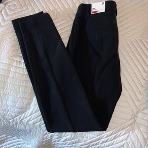 Stretch fit, skinny/straight, dress pants for women size 2 never worn